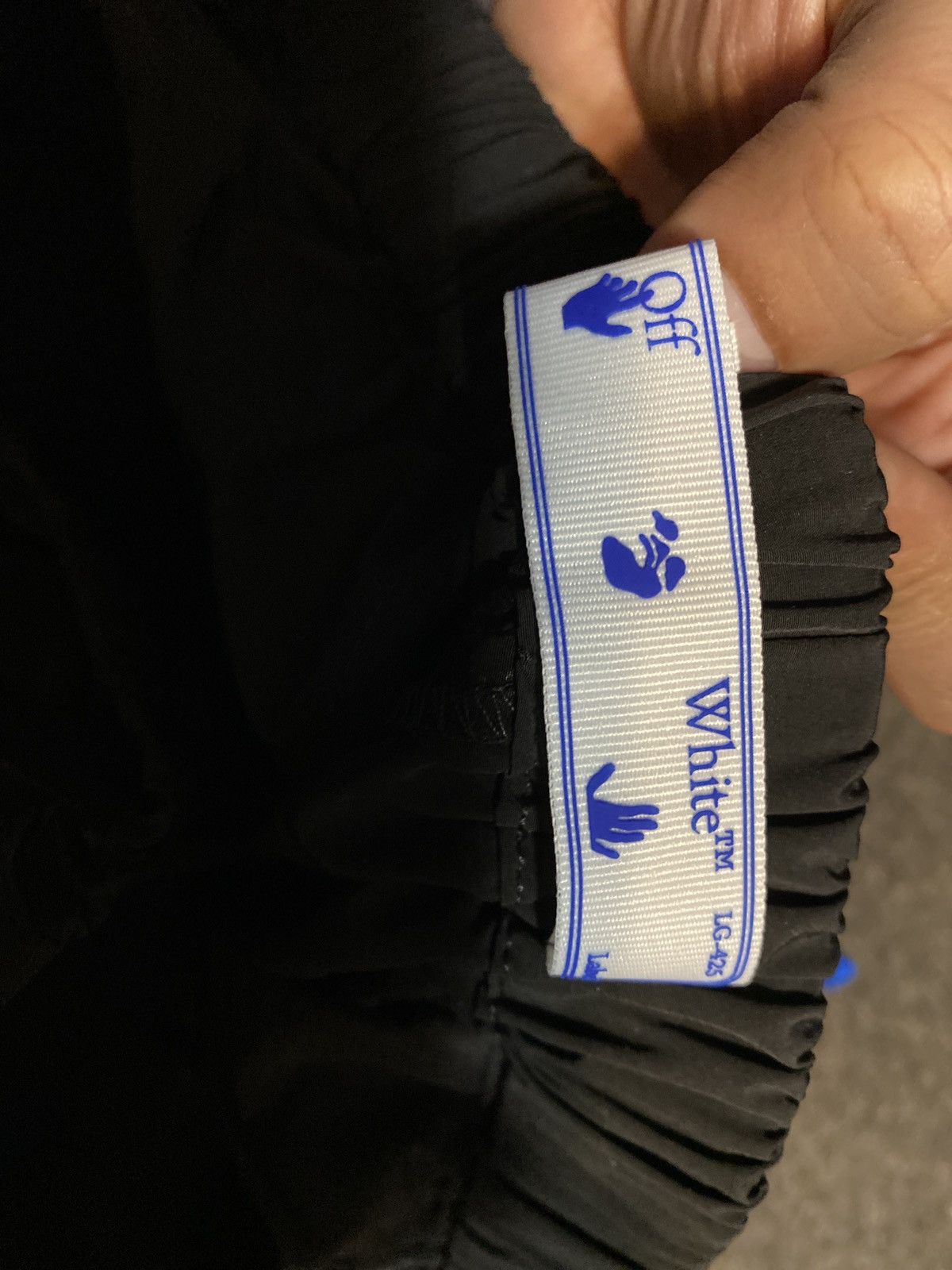 Off-White Off-White Nylon Cargo Pant Black Size US 33 - 13 Thumbnail