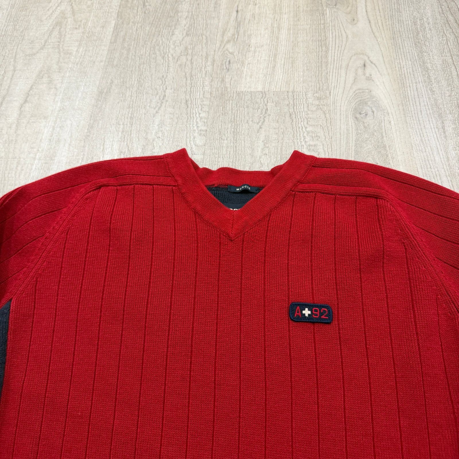 Abercrombie & Fitch Vintage Abercrombie & Fitch Muscle Sweater Men’s XL Red Size US XL / EU 56 / 4 - 2 Thumbnail