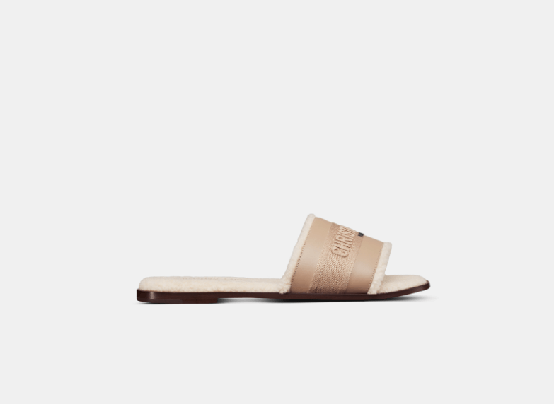 Dior o1w1db10426 KCO16 Dway Slides in Beige Size US 6 / IT 36 - 1 Thumbnail