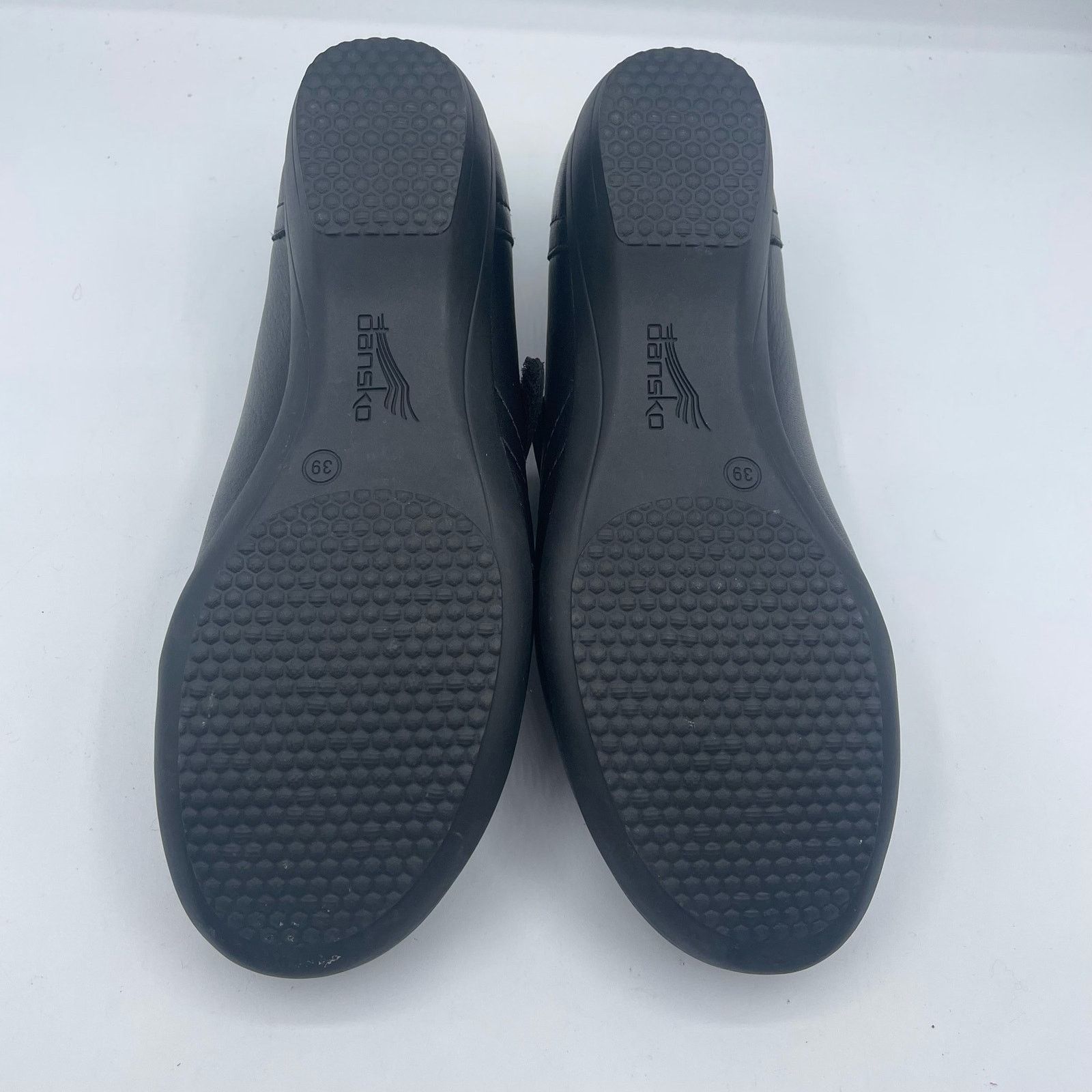 Dansko Dansko Franny Nubuck Leather Loafers Clogs Shoes Black 39 Size US 8.5 / IT 38.5 - 8 Thumbnail