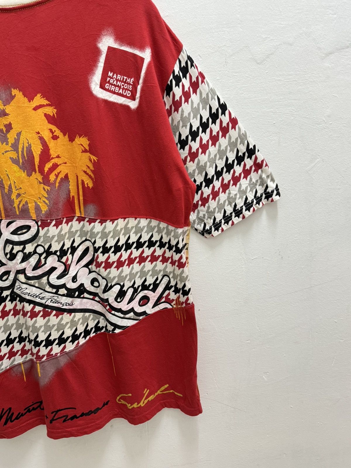 Marithe + Francois Girbaud Vintage Rare Marithe Francois Girbaud Paris New York Tee Size US L / EU 52-54 / 3 - 9 Thumbnail