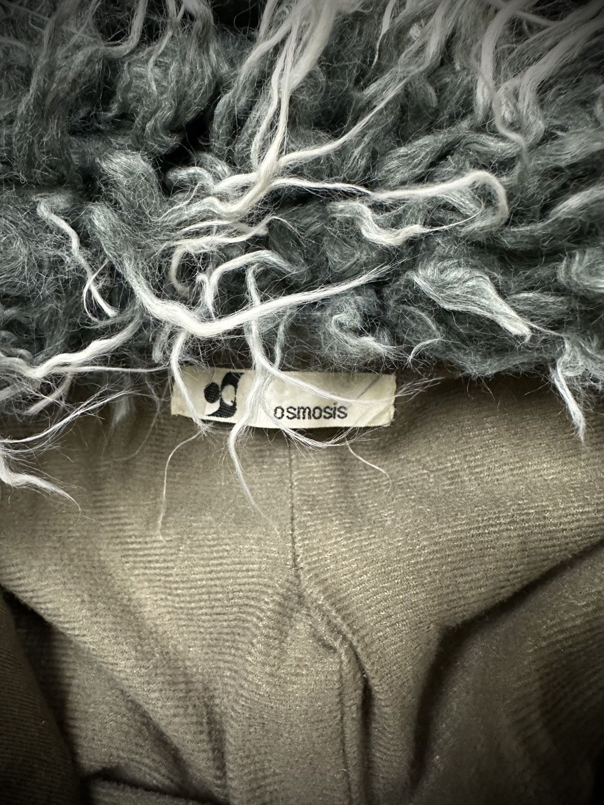 Japanese Brand 💥rare💥 osmosis faux fur punk lgb x goa style hoodie jacket Size US M / EU 48-50 / 2 - 3 Thumbnail
