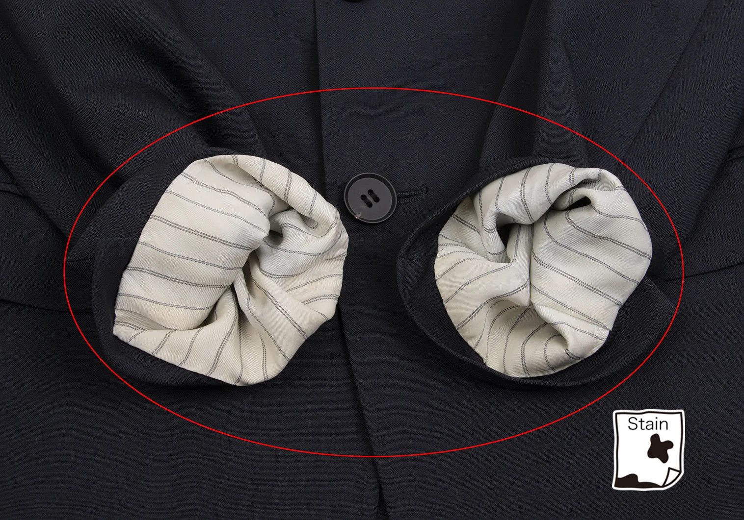 Jean Paul Gaultier Wool-Polyester Stretch 3B Jacket in Navy, Size 48 Size US M / EU 48-50 / 2 - 7 Thumbnail