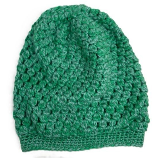 Handmade Crochet Slouch Hat Slouchy Beanie Snood Handmade Adult Size Size ONE SIZE - 5 Thumbnail
