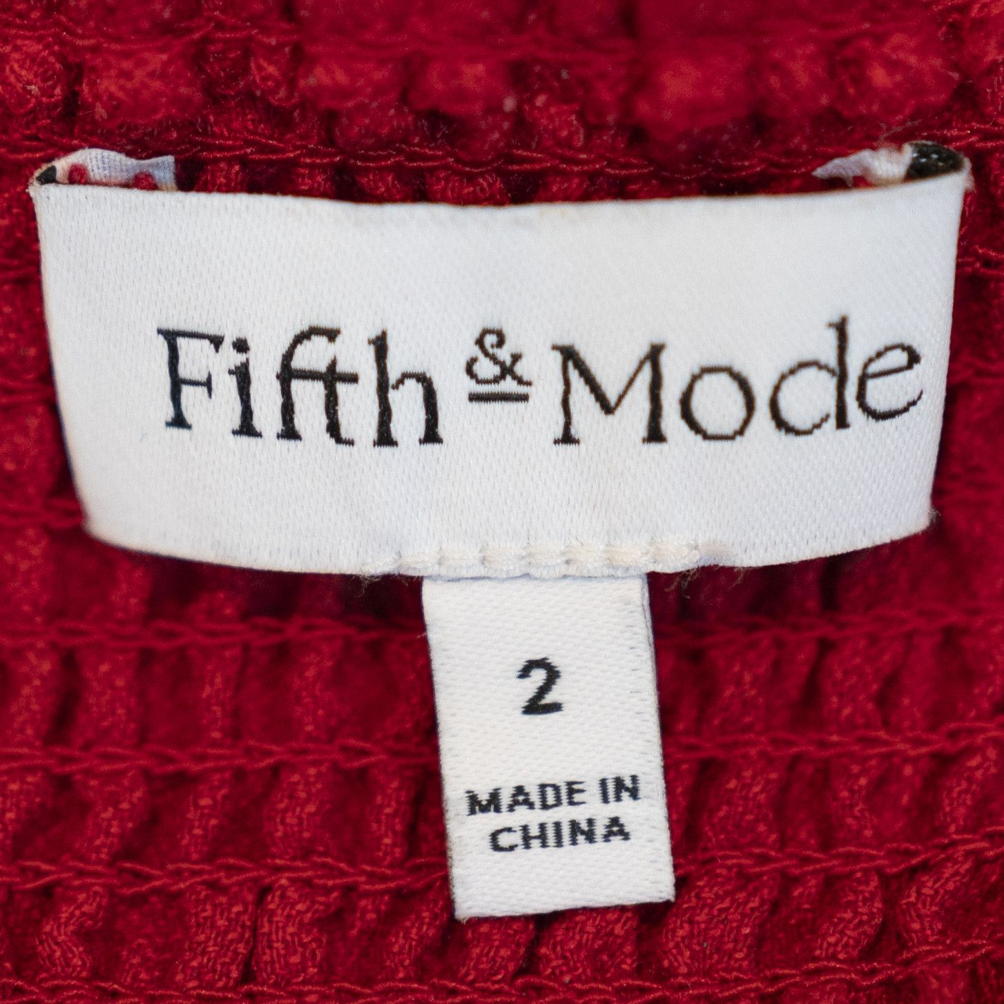 Other Fifth & Mode O-Ring Cut Out Linen Blend Tank Size XS / US 0-2 / IT 36-38 - 2 Thumbnail