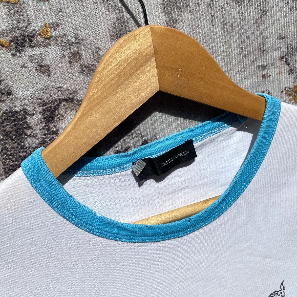 Dsquared2 × Vintage Dsquared2 Raised in Prizama Shirt Dsquared2 Distressed Size US S / EU 44-46 / 1 - 9 Thumbnail
