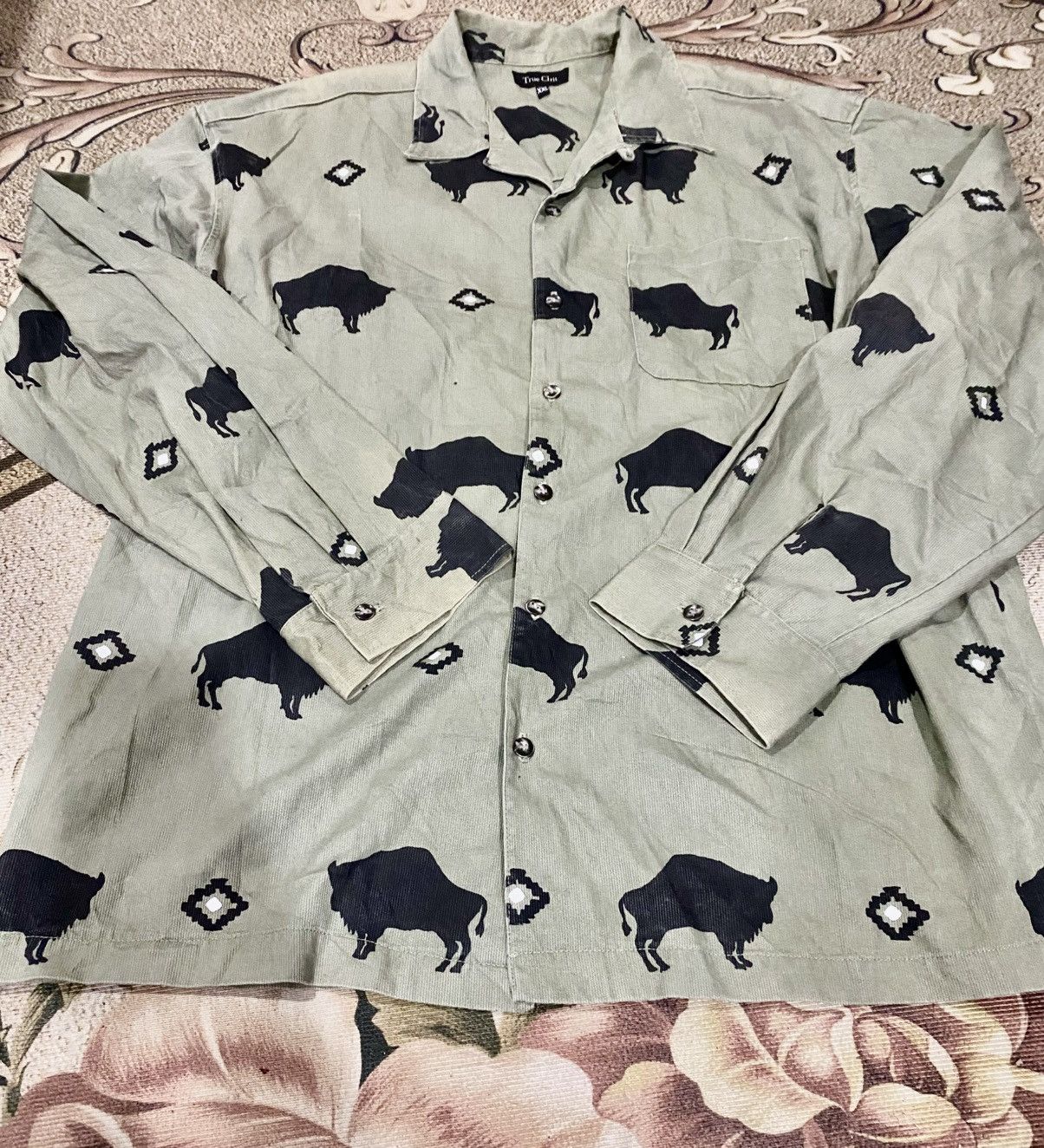 True Grit × Vintage true grit native buffalo button shirt Size US XXL / EU 58 / 5 - 2 Thumbnail