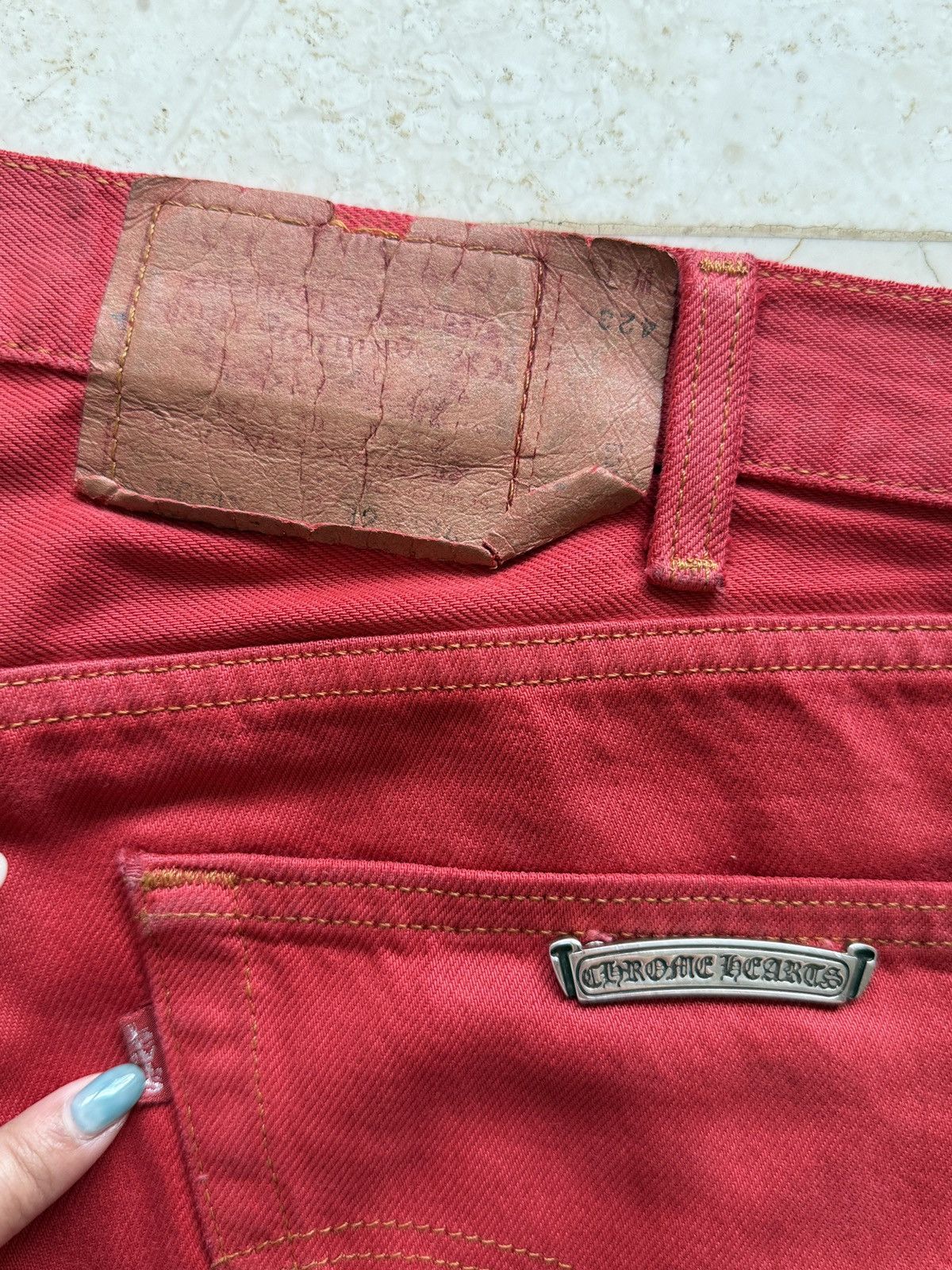 Chrome Hearts Chrome hearts Levi 501 jeans Size US 38 / EU 54 - 9 Thumbnail