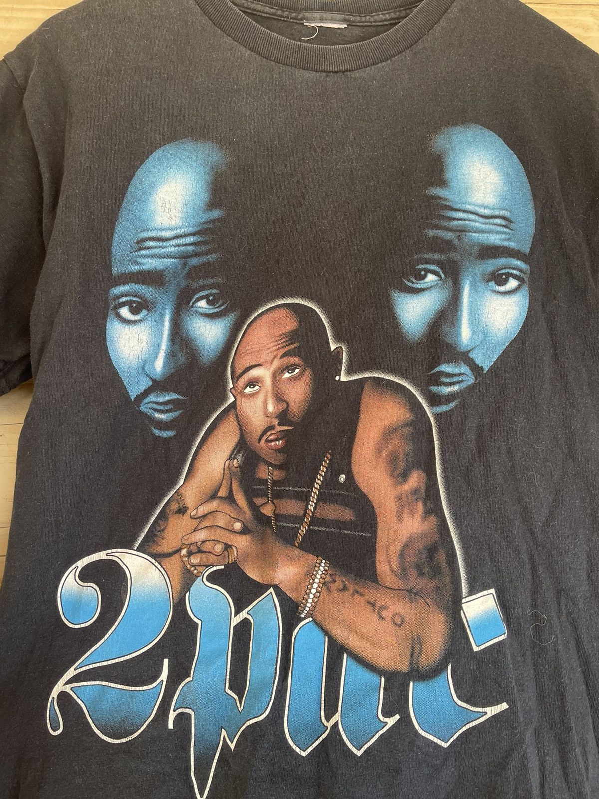 Rap Tees × Vintage Y2K Vintage Tupac 2pac R.I.P Memory t-shirt tee Size US M / EU 48-50 / 2 - 5 Thumbnail