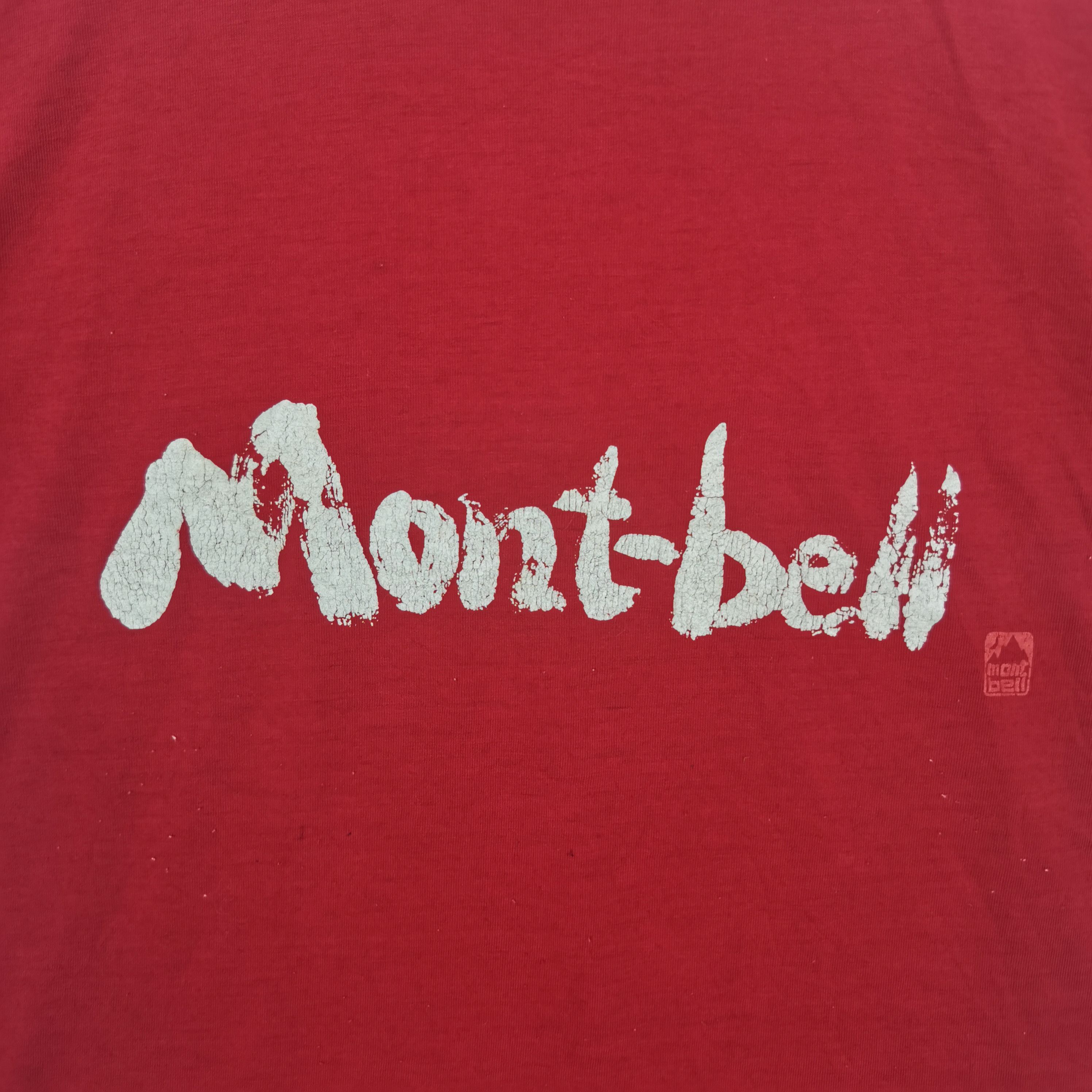 Montbell Vintage 90s Montbell T-Shirt Montbell Crewneck SOLD Size US S / EU 44-46 / 1 - 4 Thumbnail