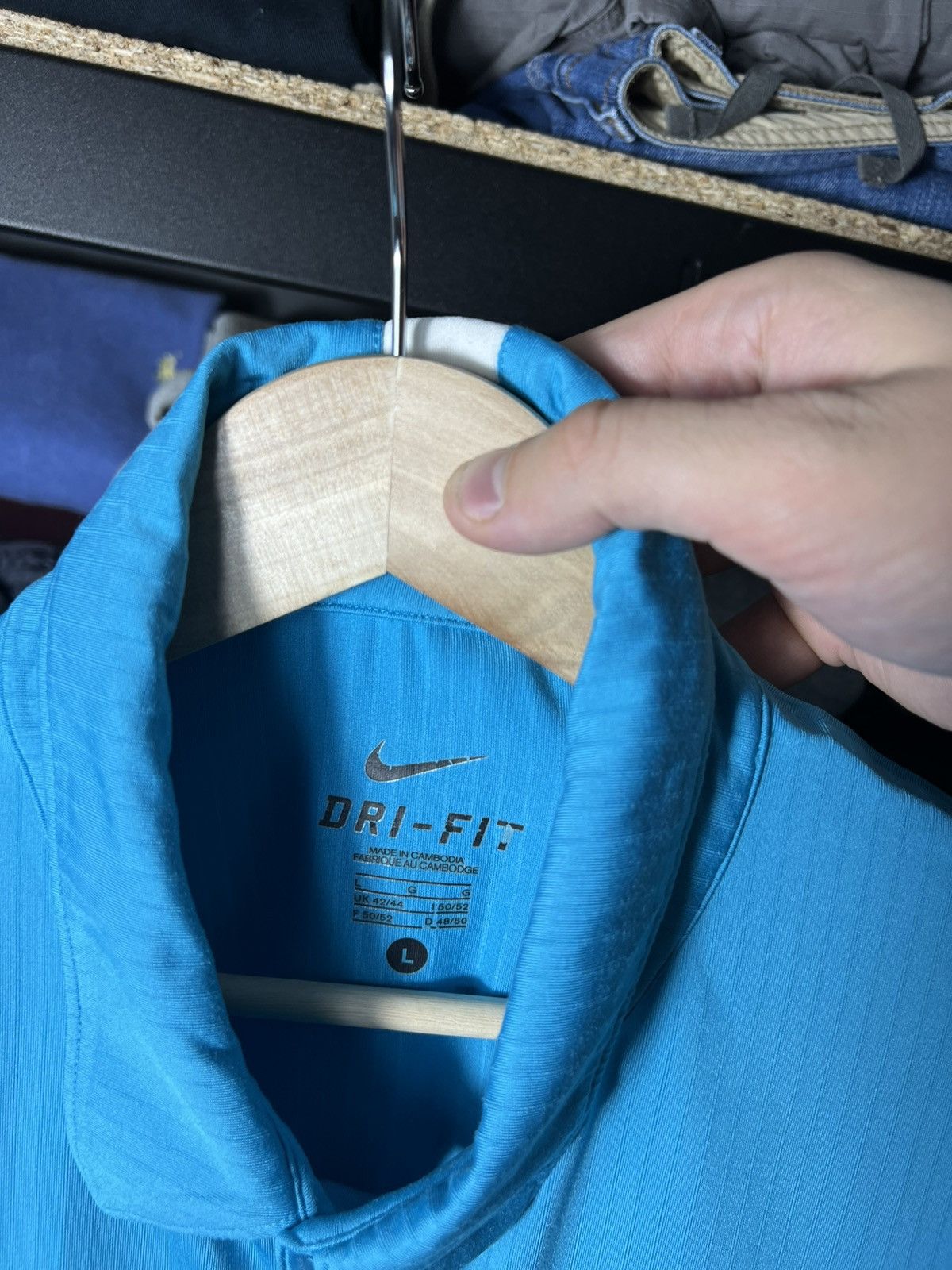Nike 🎾 Nike Roger Federer DryFit Polo Shirts Australian Open 2010 Size US L / EU 52-54 / 3 - 13 Thumbnail