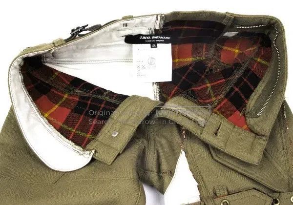 Junya Watanabe Junya Watanabe size XS Green vintage design sense trousers Size US 27 - 6 Thumbnail