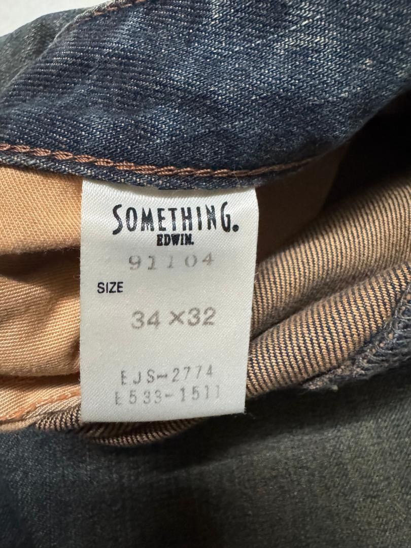 Edwin 💥BAGGY💥EDWIN RUSTY SICK MUD WASH BAGGY STYLE 90s DARK DENIM Size US 30 / EU 46 - 10 Thumbnail