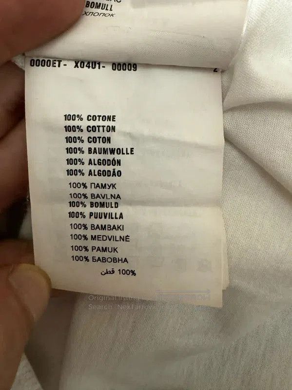 Prada Prada White Cotton Logo Embroidered T-Shirt. Size US XL / EU 56 / 4 - 5 Thumbnail