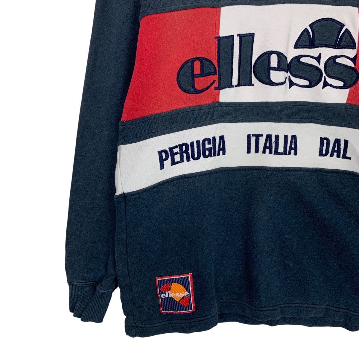 Ellesse 90’s ELLESE Embroidery Big Logo Sweater Jumper #3537-C162 Size US S / EU 44-46 / 1 - 3 Thumbnail