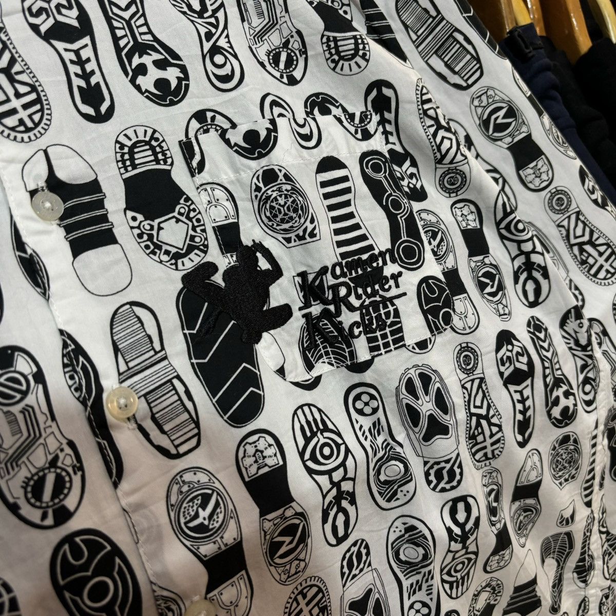 Japanese Brand Graniph Heisei Kamen Riders Pattern Japan Size US L / EU 52-54 / 3 - 3 Thumbnail
