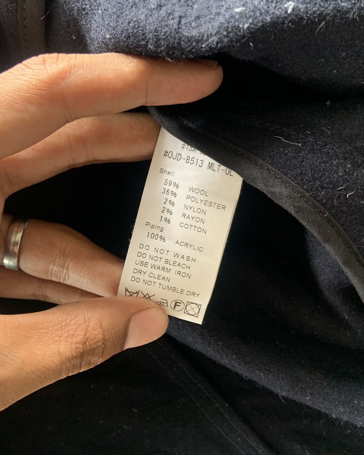 Issey Miyake × Japanese Brand × Vintage 1990s Panton Vetements De Travail Wool Jacket Japan Size US M / EU 48-50 / 2 - 6 Thumbnail