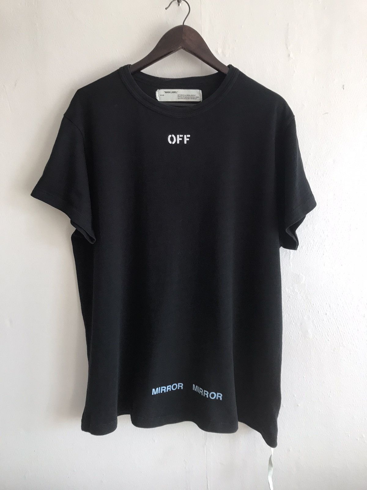 Off-White Off-White Oversized Care Of Tee Mirror T-shirt SS17 Shirt |  Grailed