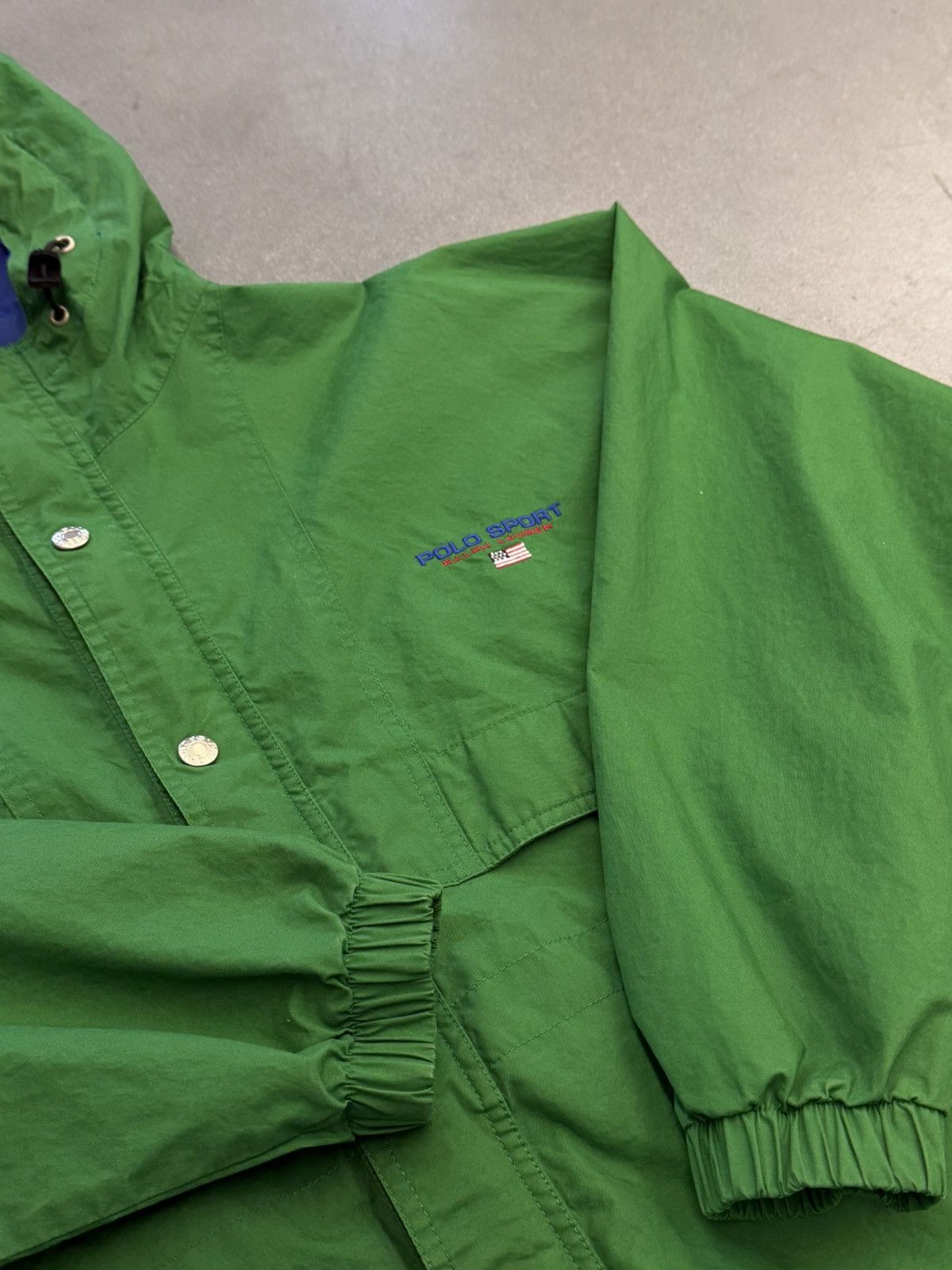 Polo Ralph Lauren 90's Vintage Polo Sport Spell Out Anorak Jacket Size US M / EU 48-50 / 2 - 4 Thumbnail
