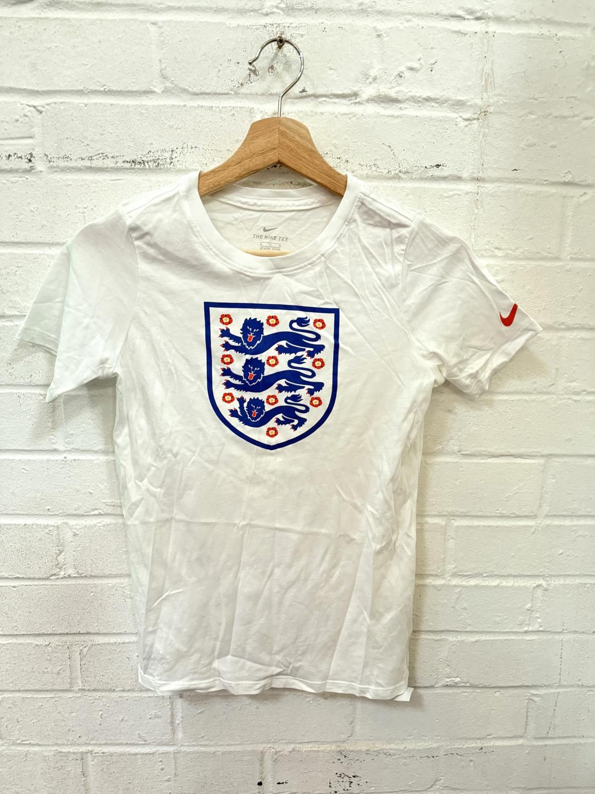 Nike Nike The Noise Tee England Football T-Shirt White Size 9/6 Size US XXS / EU 40 - 1 Thumbnail