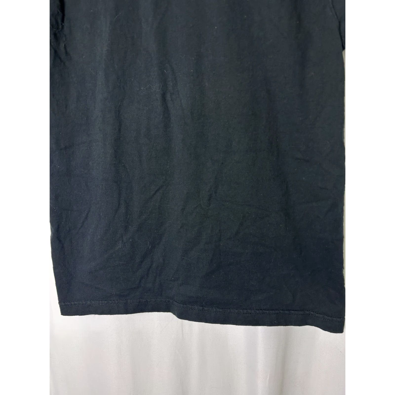 Fruit Of The Loom VINTAGE Mens Large Short Sleeve Black Shirt Wolfe Saloon Cameron Park Size US L / EU 52-54 / 3 - 5 Thumbnail