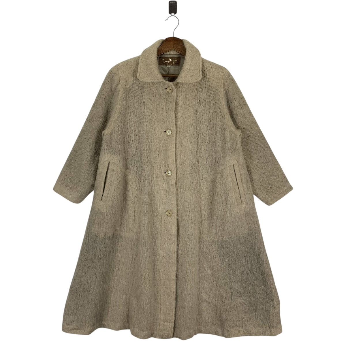 Thierry Mugler Vintage Thierry Mugler jacket coat Mohair Size L / US 10 / IT 46 - 2 Thumbnail