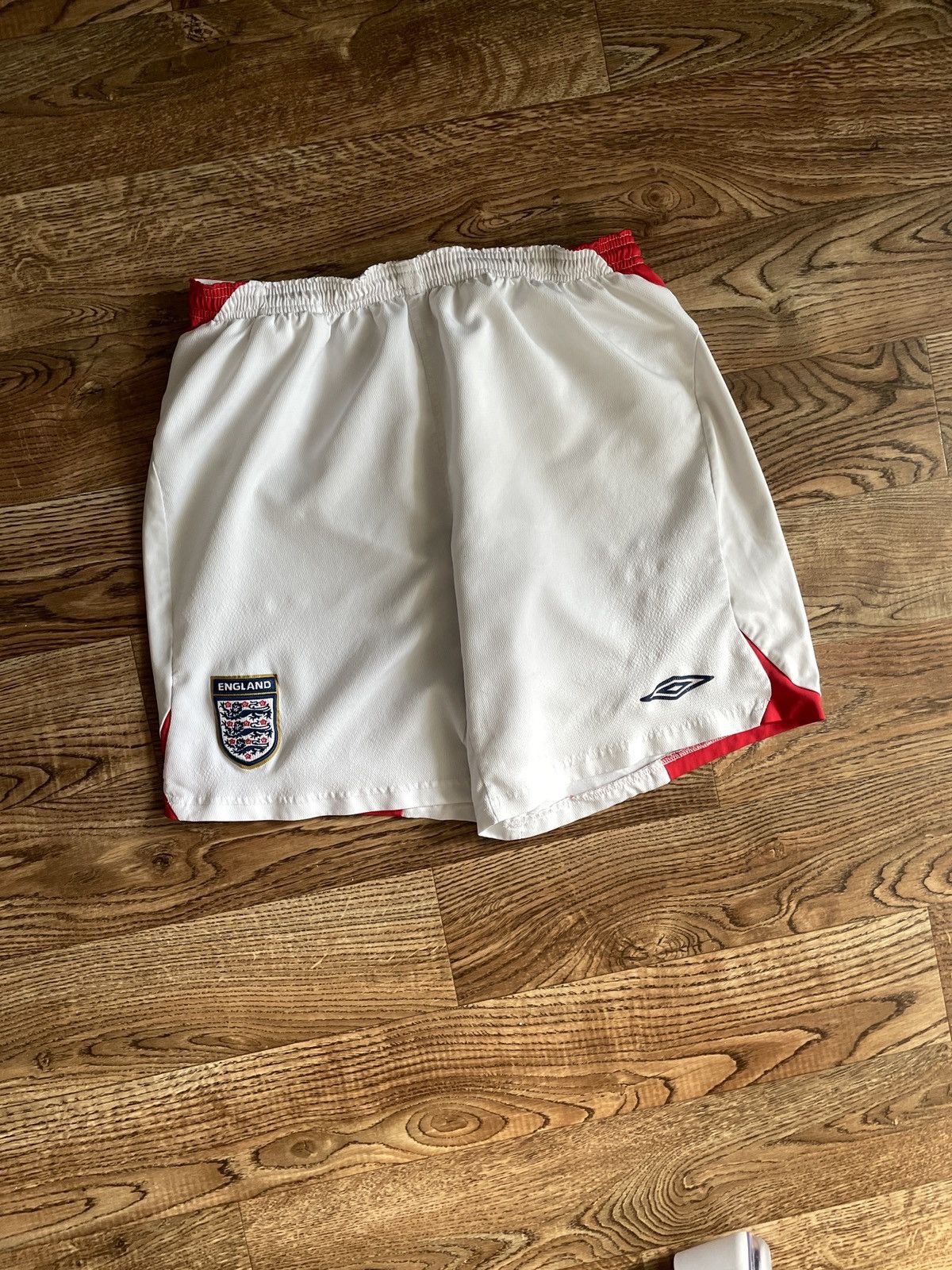 Umbro × Vintage Vintage 90s Umbro England shorts streetwear style size XL Size US 35 - 2 Thumbnail