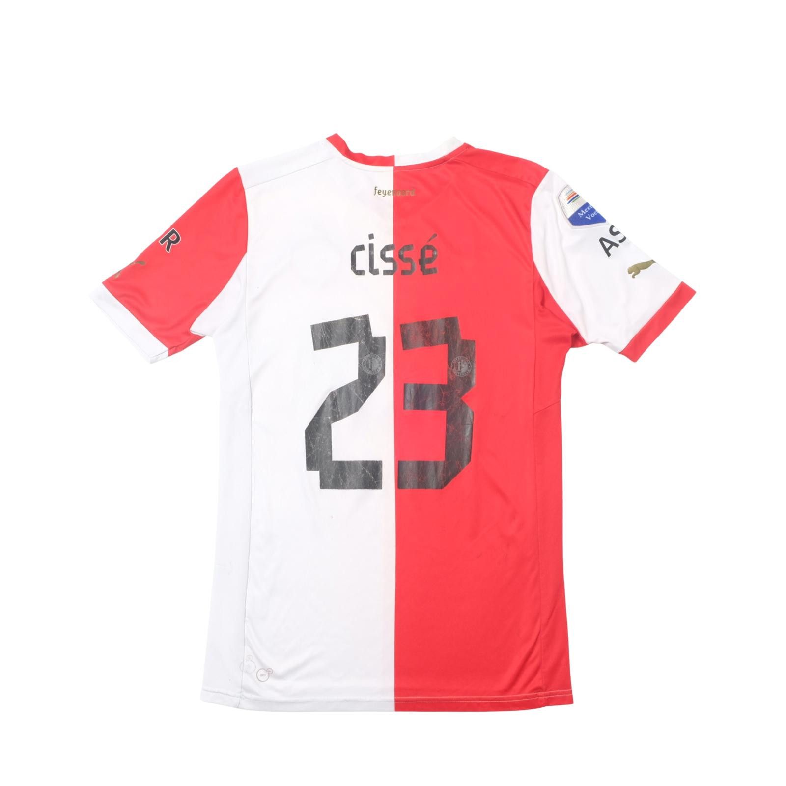 Puma 2012/13 Feyenoord Home Shirt Puma Cisse (S/M) Size US M / EU 48-50 / 2 - 1 Thumbnail