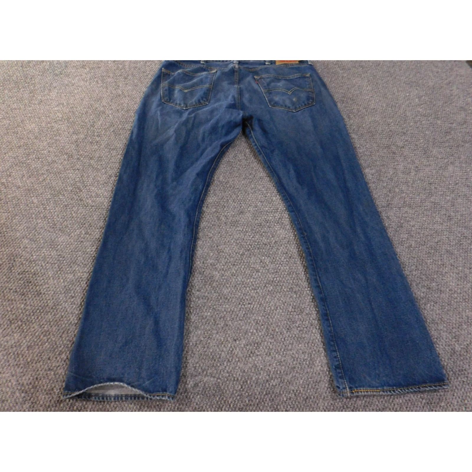 Levi's Levi's 501 Jeans Mens 38x32 Blue Straight Button Fly Denim Retro Y2K Classic Straight Jeans Mens Regular Blue Levi's 501 Retro Style Mens Size US 38 / EU 54 - 7 Thumbnail