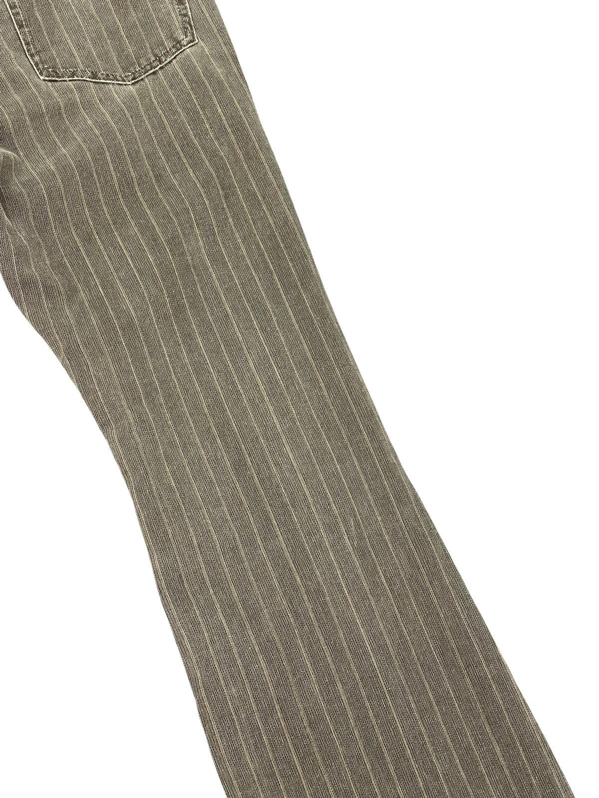 If Six Was Nine Flare Jeans Schlussel Japan Faded Striped Boot Cut 2🟦4 Size US 29 - 17 Thumbnail