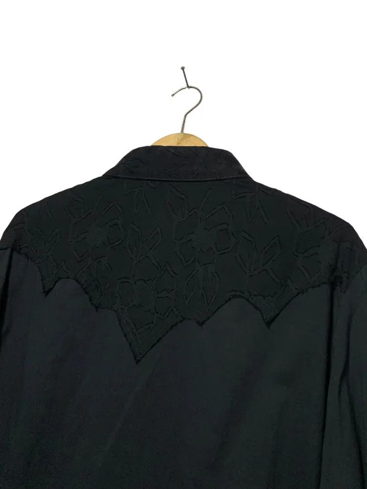 Pervert 00s Pervert patchwork gothic western shirt made inaustralia Size US XL / EU 56 / 4 - 7 Thumbnail