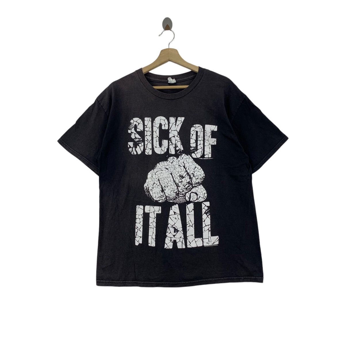 Other SICK Of IT ALL It's Clobberin' Time NYHC 1986 Band Tour Size US L / EU 52-54 / 3 - 1 Thumbnail