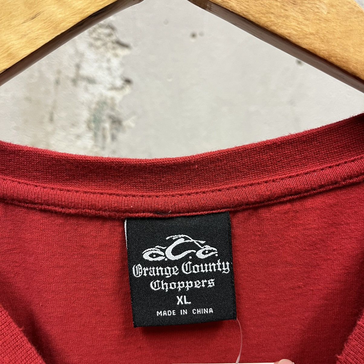 West Coast Choppers Orange County Choppers Y2K Jesse James Red Tee XL Biker Size US XL / EU 56 / 4 - 5 Thumbnail