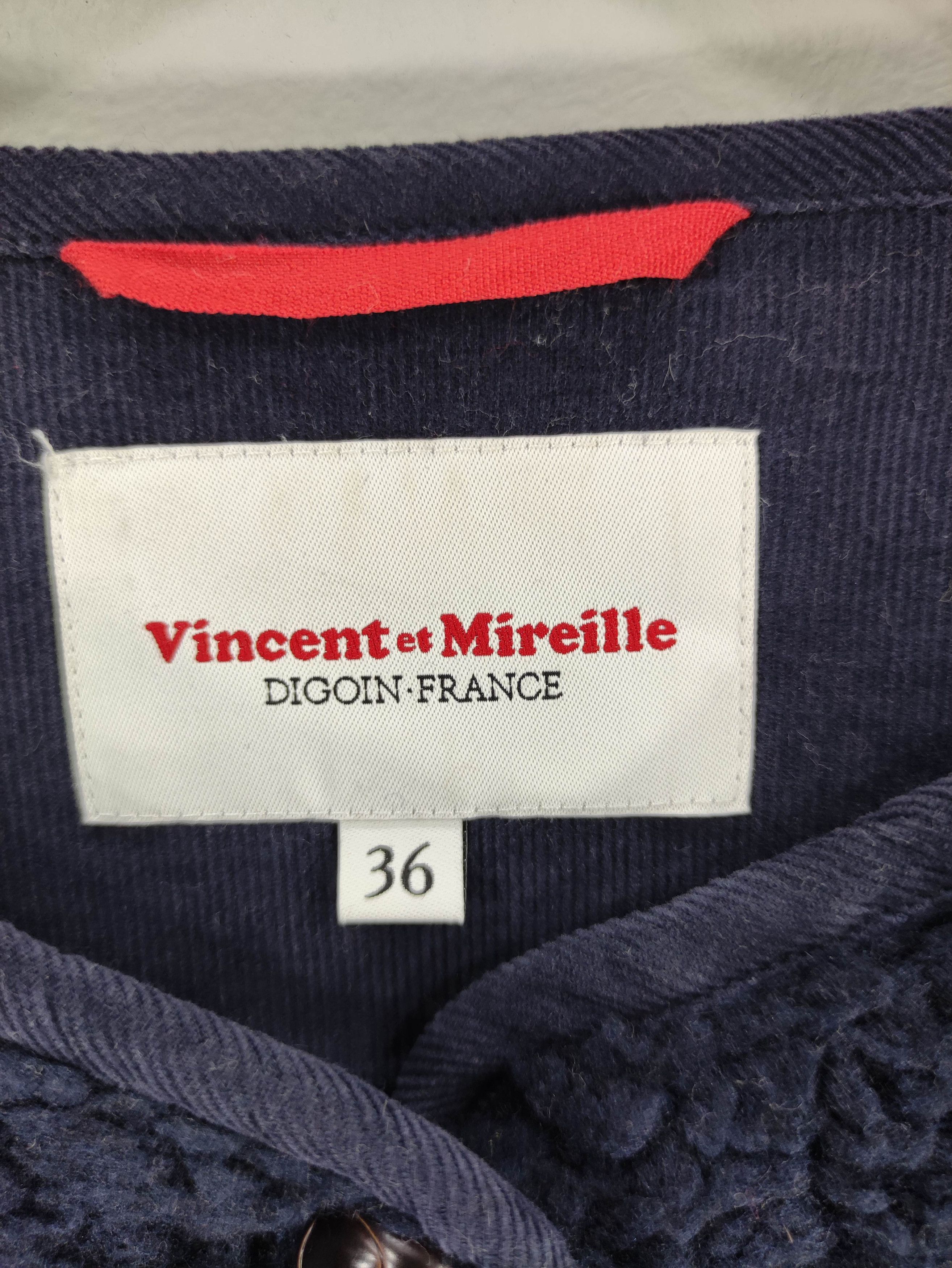 Japanese Brand Vintage Vincent Et Mireille Sherpa Jacket Size S / US 4 / IT 40 - 3 Thumbnail