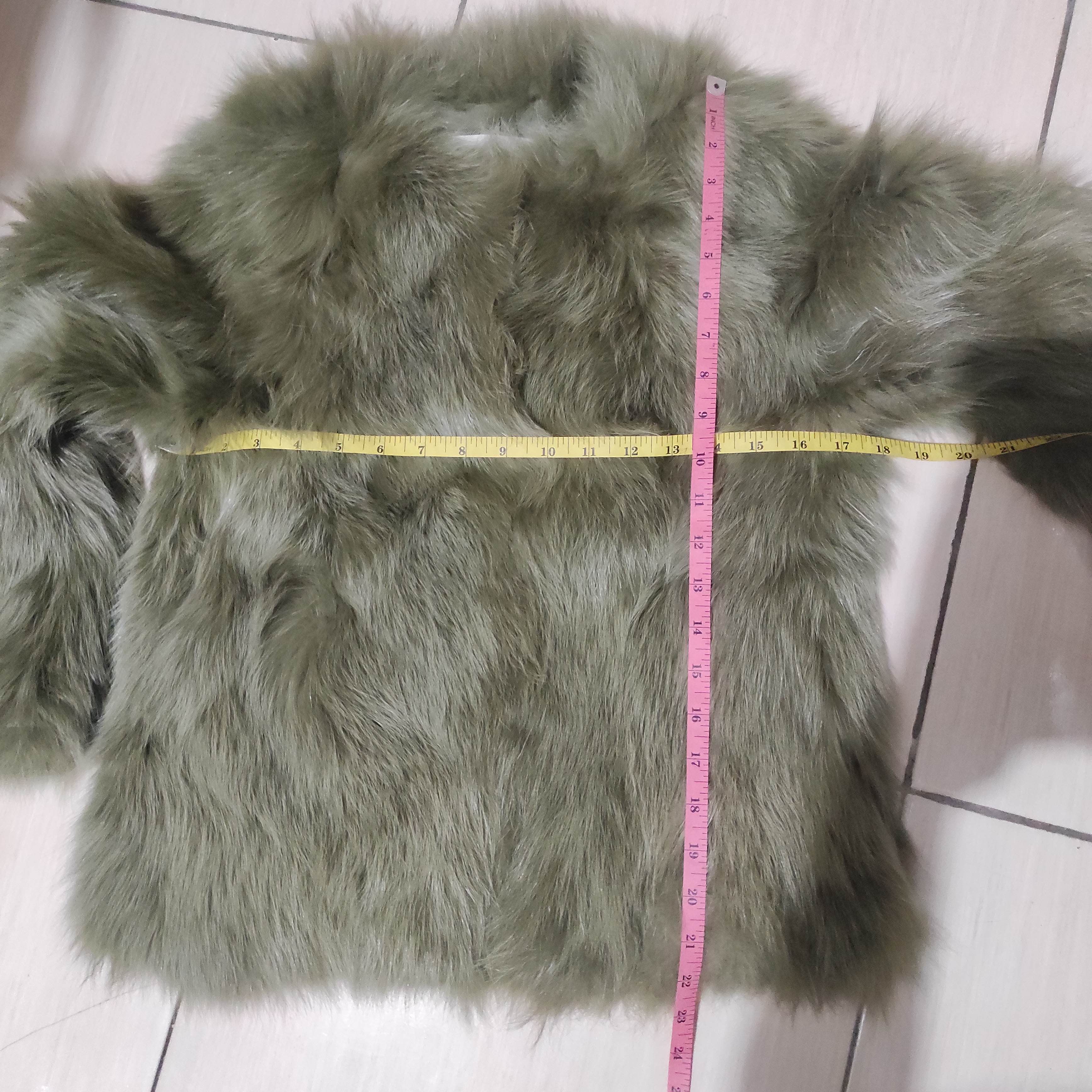 If Six Was Nine Li Hua Faux Fur Designer Winter Parka Coat Size S / US 4 / IT 40 - 17 Thumbnail