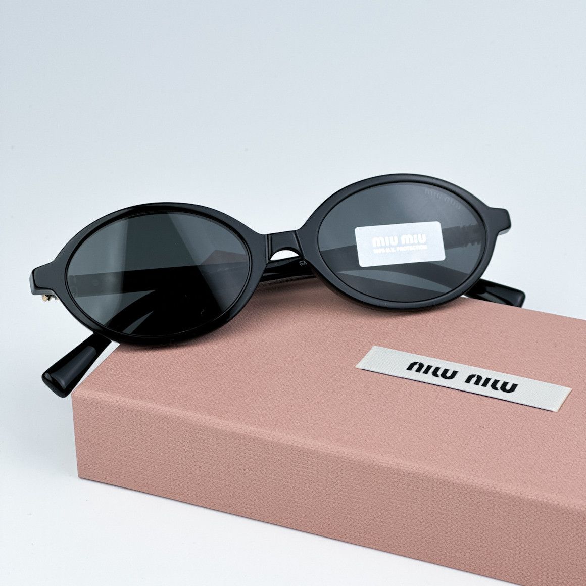 Miu Miu NEW Miu Miu MU04ZS 1AB5S0 REGARD Unisex Sunglasses Size ONE SIZE - 3 Thumbnail