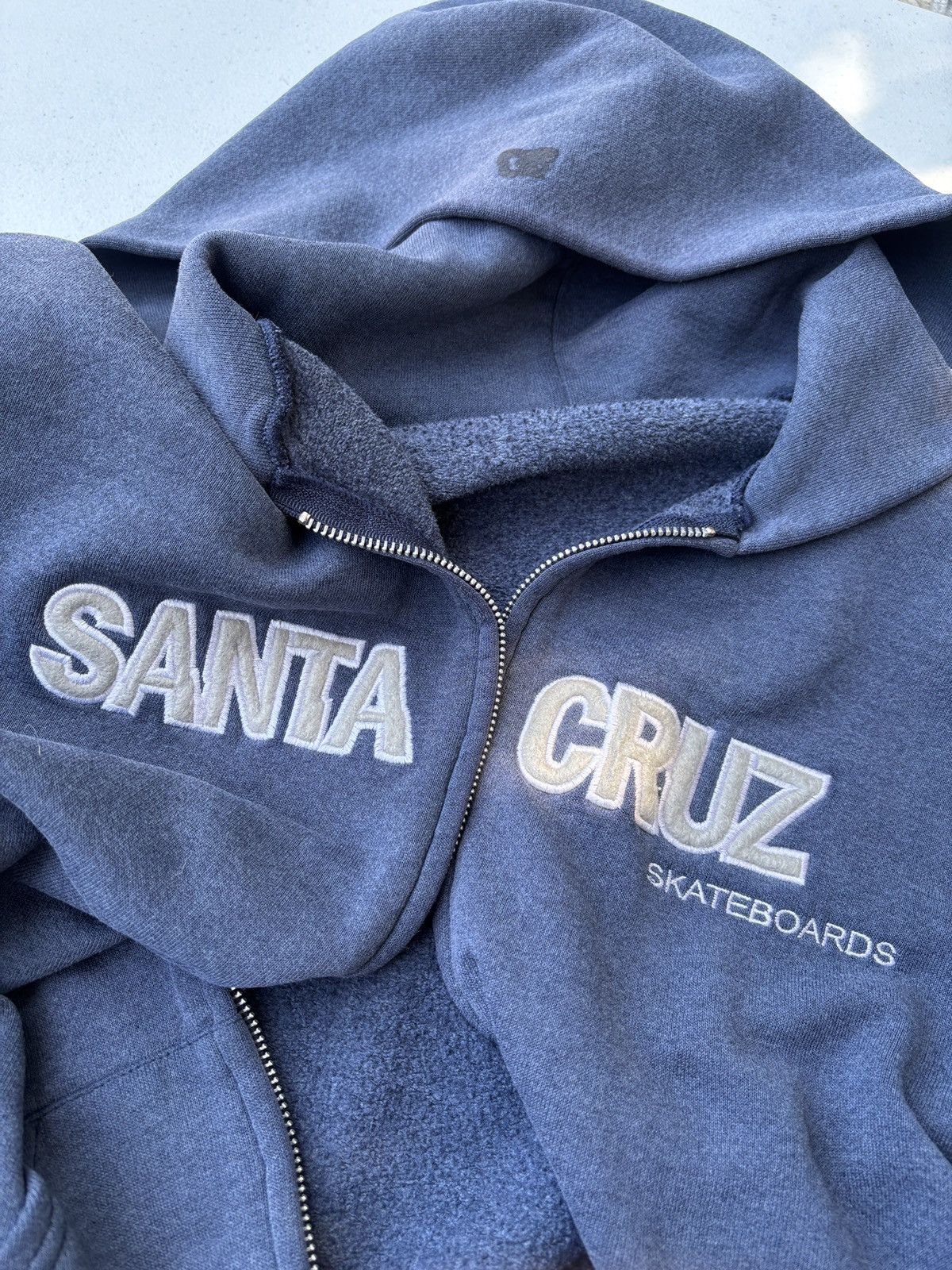 Santa Cruz Skateboards 90s santa cruz zip up hoodie Size US XL / EU 56 / 4 - 5 Thumbnail