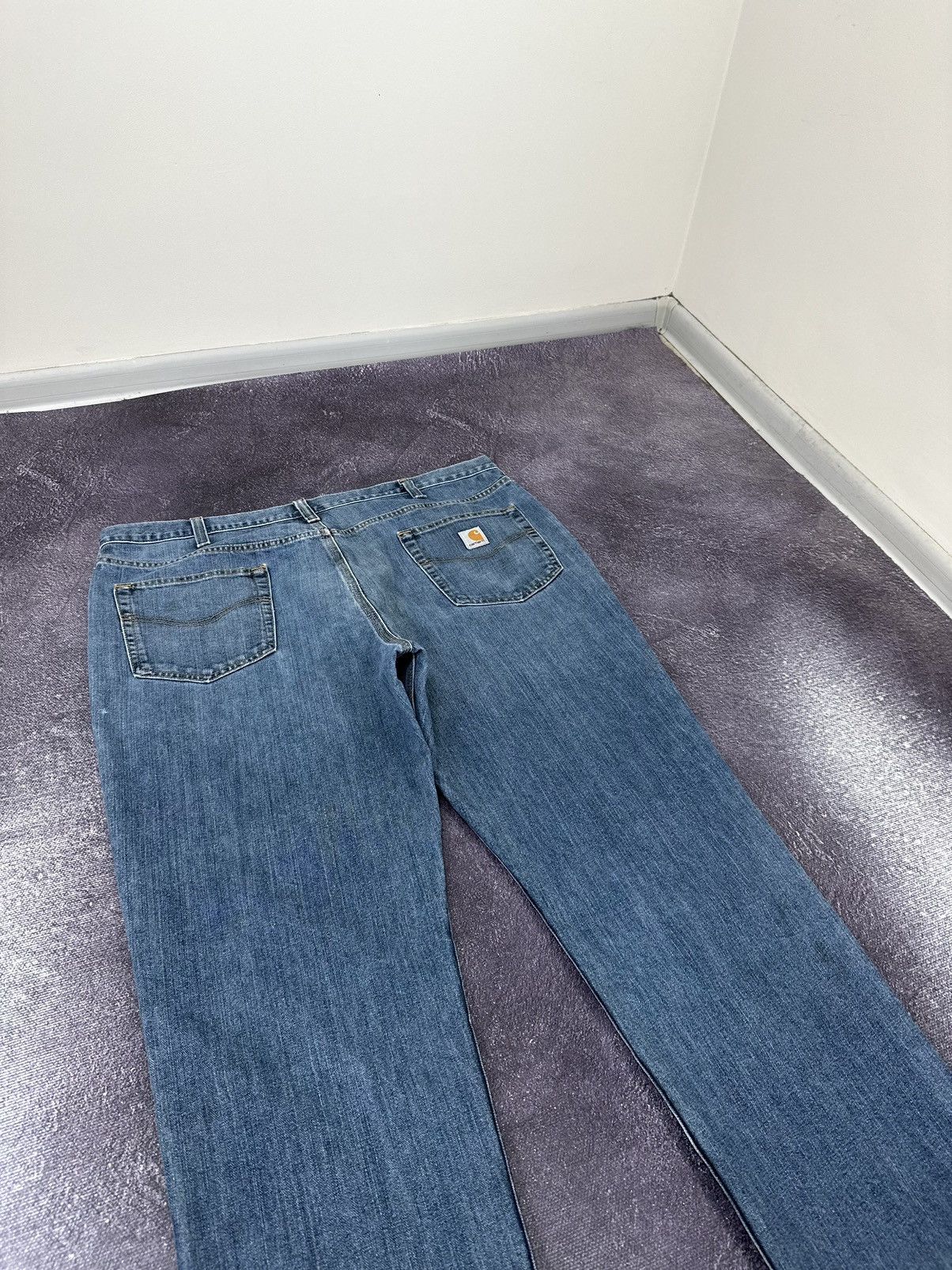 Carhartt Vintage Carhartt Faded American Opium Baggy USA Work Jeans Size US 42 / EU 58 - 5 Thumbnail
