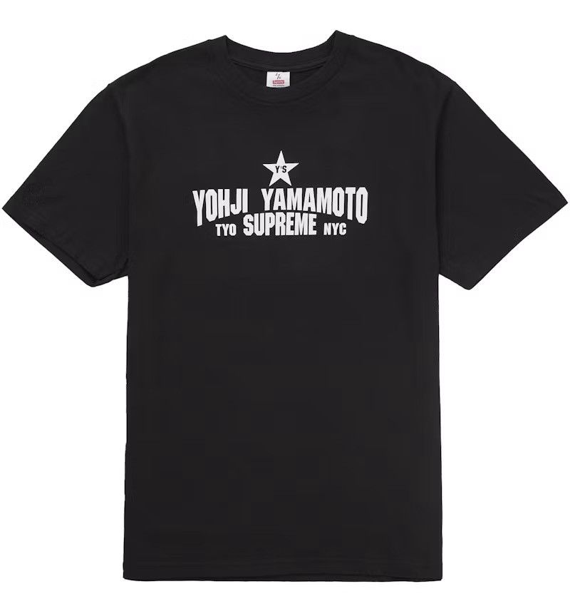 Supreme × Yohji Yamamoto Supreme Yojhi Yahmamoto Star Tee Size US M / EU 48-50 / 2 - 2 Thumbnail