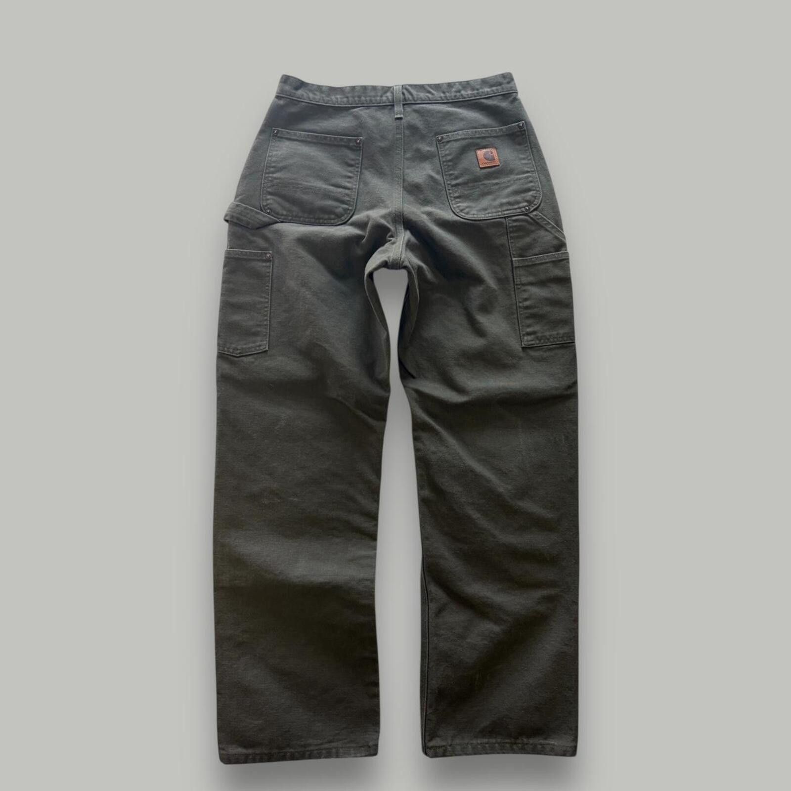 Carhartt Moss green Carhratt Double knee Size US 30 / EU 46 - 3 Thumbnail