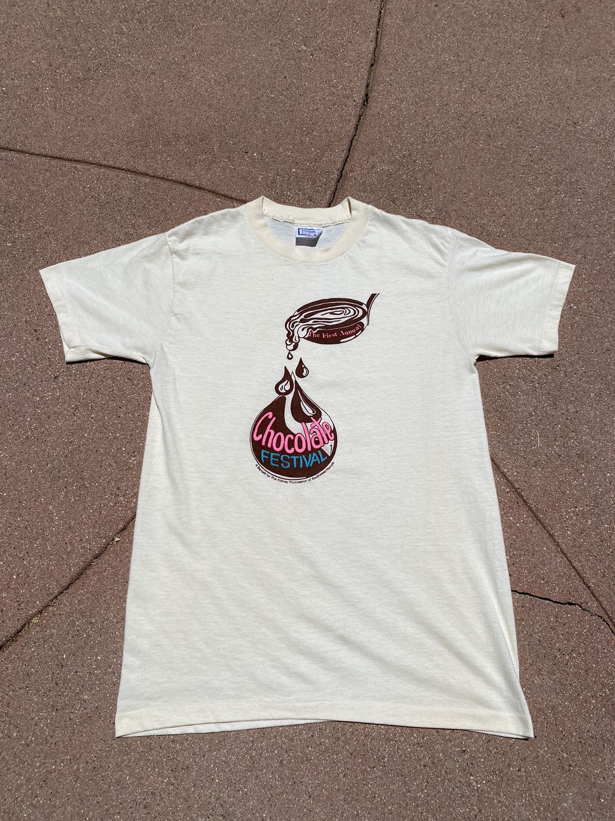 Chocolate × Vintage VINTAGE Chocolate Festival T-Shirt Size US M / EU 48-50 / 2 - 1 Thumbnail
