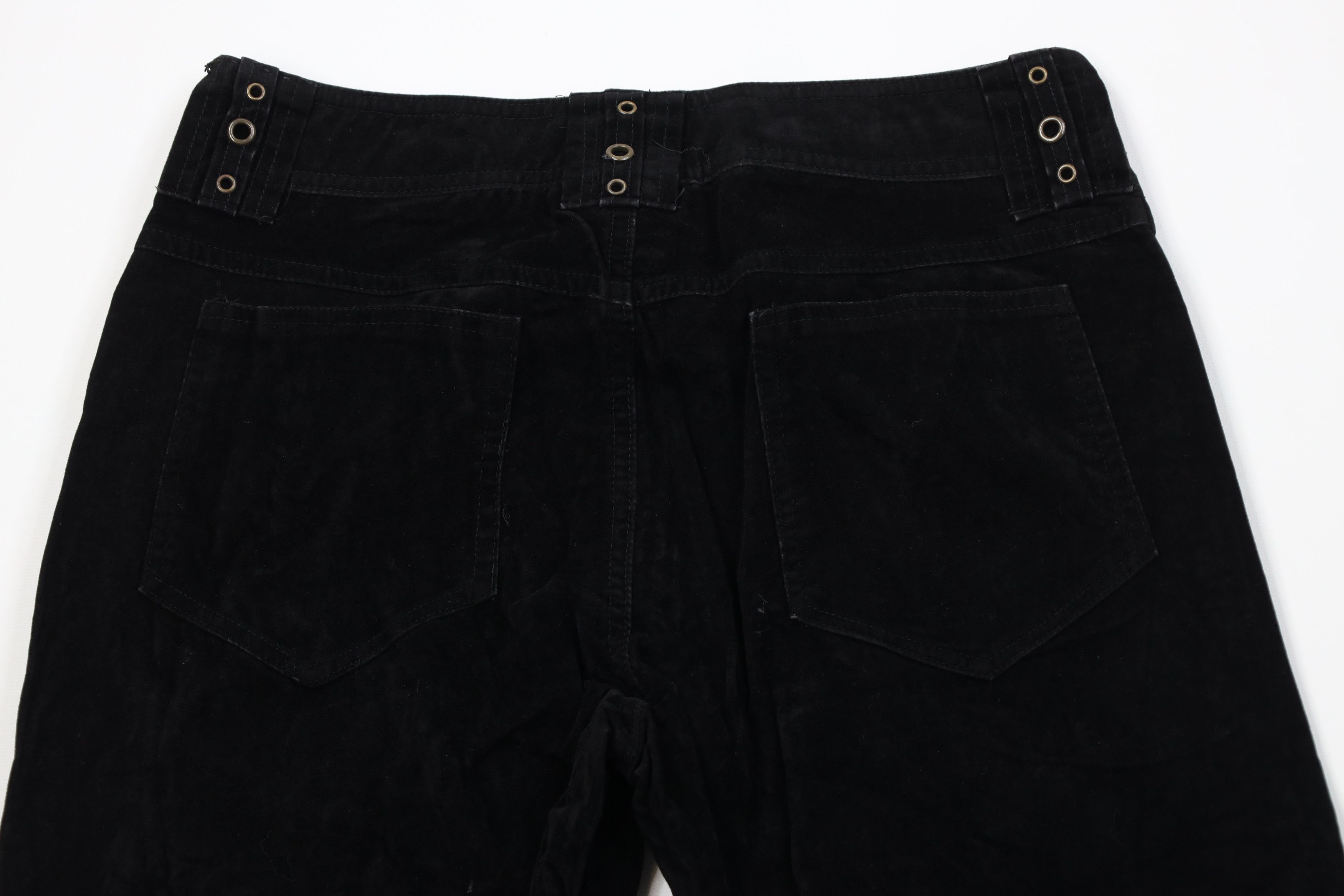 Lip Service Vintage 90s Lip Service Velvet Velour Wide Leg Pants USA Size 32" / US 10 / IT 46 - 13 Thumbnail