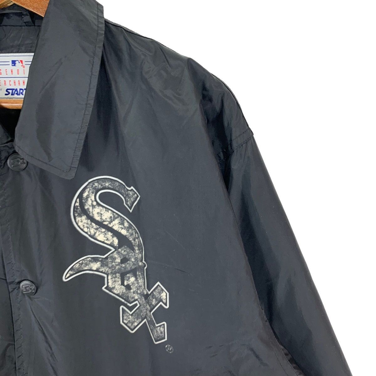 VINTAGE MLB CHICAGO WHITE SOX STARTER COACH JACKET