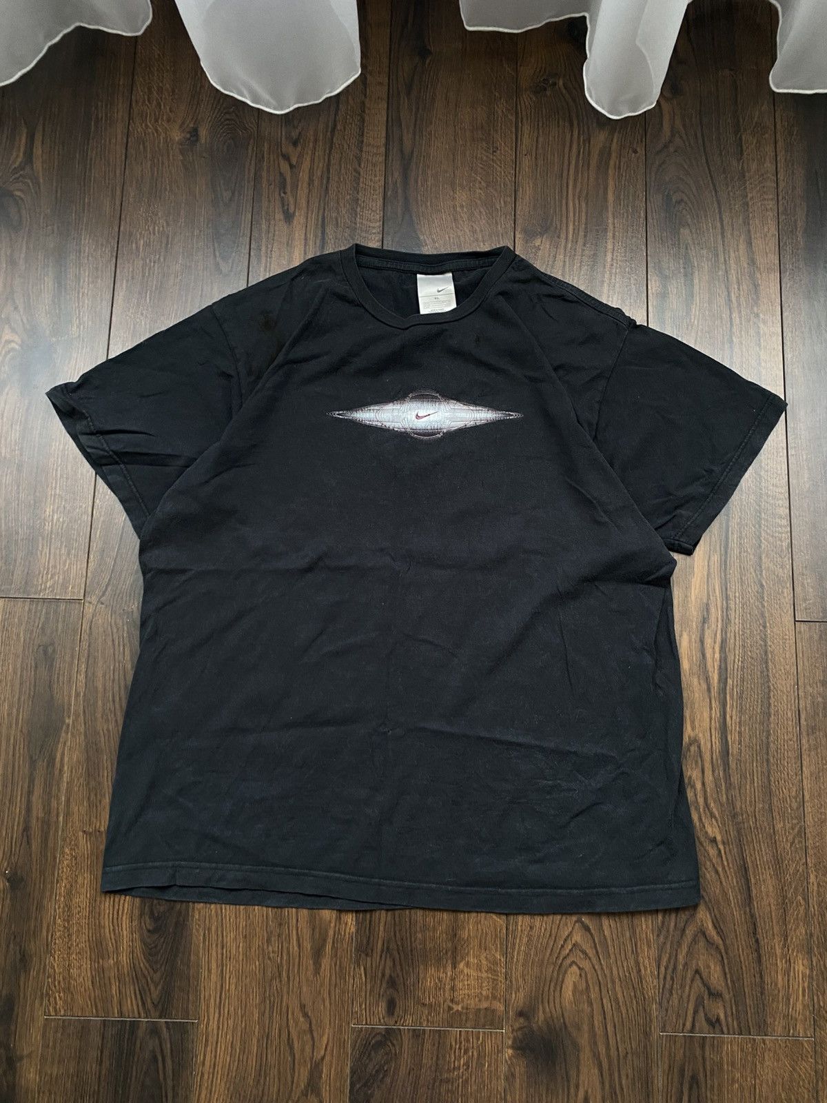 Nike Vintage Nike Spellouts 00's Swoosh Logo T-shirt size Xl Size US XL / EU 56 / 4 - 2 Thumbnail