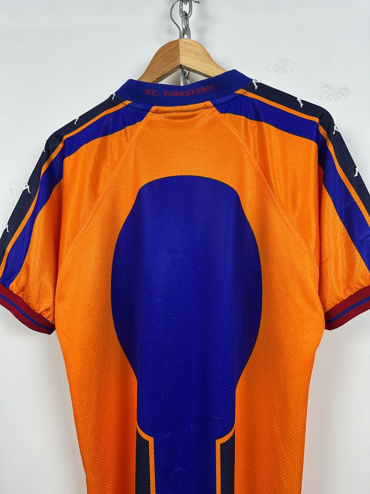 Kappa × Vintage 1997/98 Vintage Kappa FC Barcelona Away Soccer Jersey Size US M / EU 48-50 / 2 - 15 Thumbnail