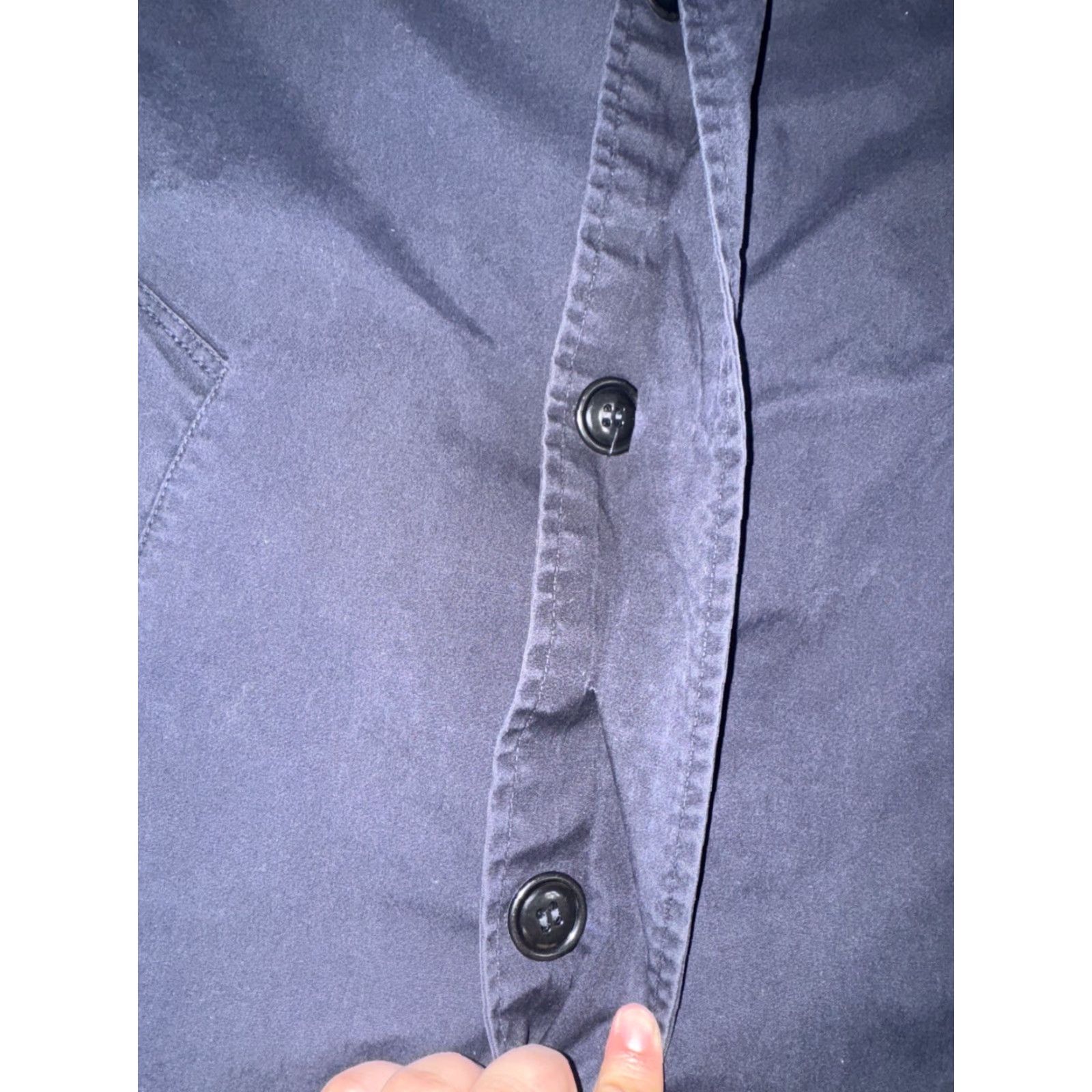 Vintage VINTAGE Military Trench Coat Black Lined Overcoat Stencil “Beltran” Men’s Large Coat Size US L / EU 52-54 / 3 - 3 Thumbnail