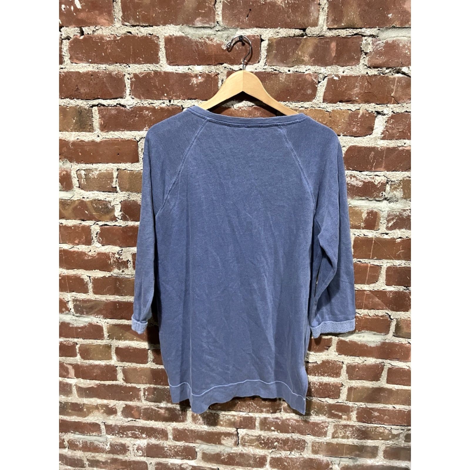 Victoria's Secret Victoria Secret Womens Blue 3/4 Sleeve Pullover Sweatshirt Size Large Size L / US 10 / IT 46 - 2 Thumbnail