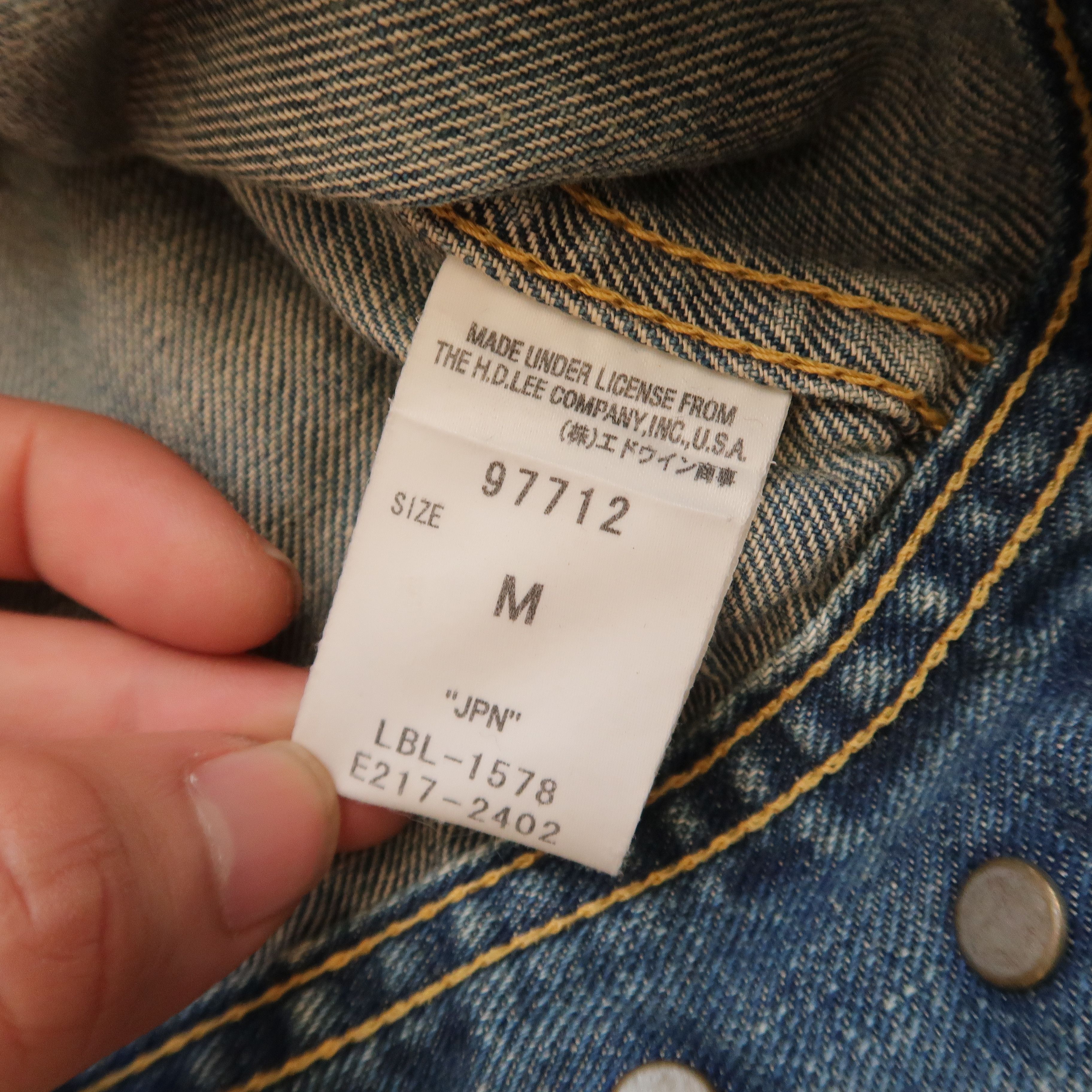 Japanese Brand Lee x Union Made x SLY Japan Distressed Cropped Jacket Size US S / EU 44-46 / 1 - 11 Thumbnail