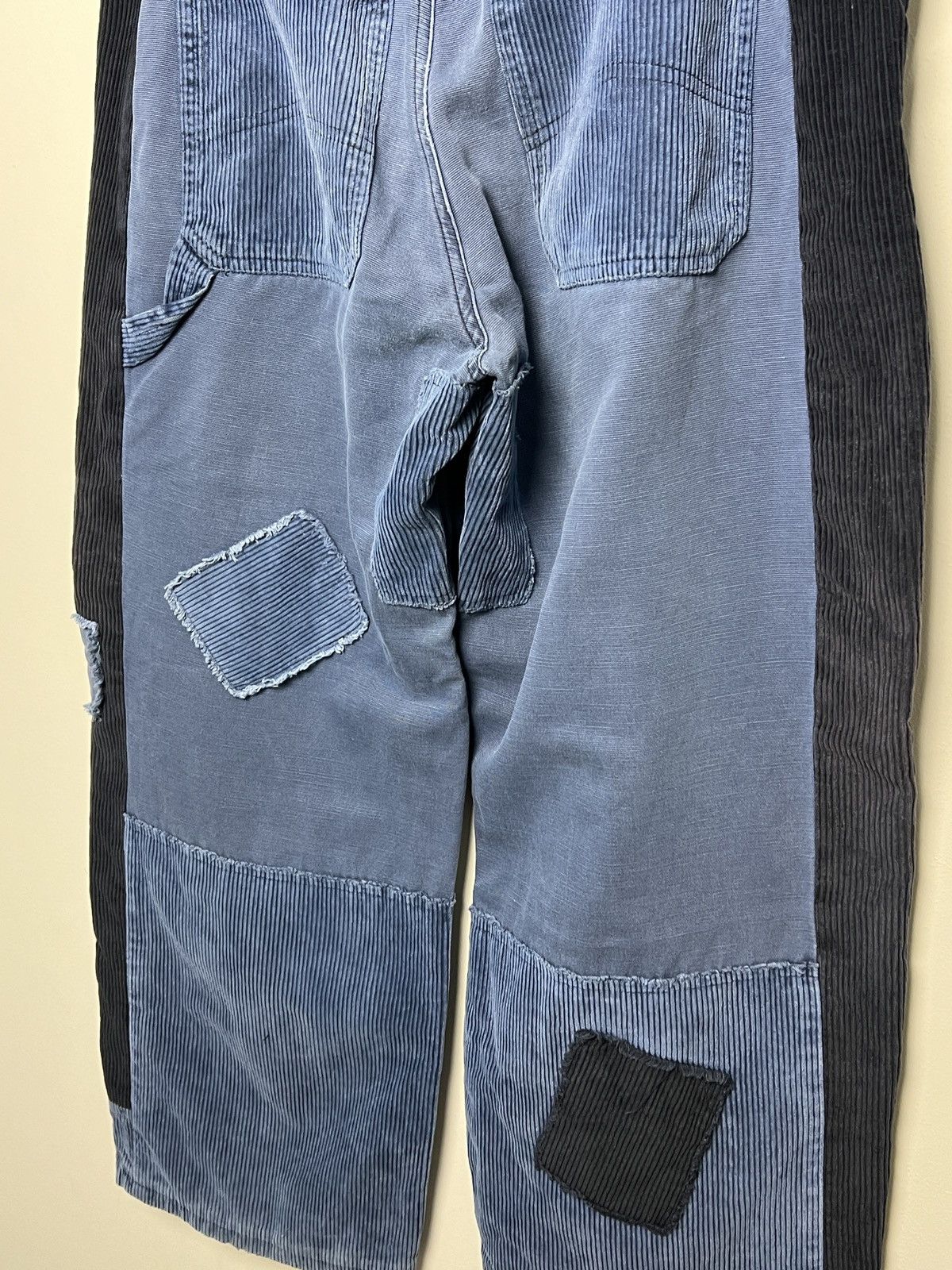 Giorgio Armani armani patchwork jumbo cord double knee pants kapital visvim Size US 32 / EU 48 - 16 Thumbnail