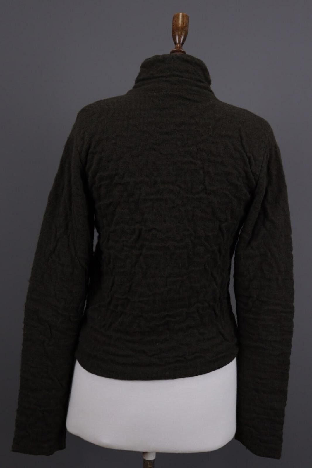 Designer Sarah Pacini Full Zip Merino Wool Baby Jacket One Size Size ONE SIZE - 9 Thumbnail